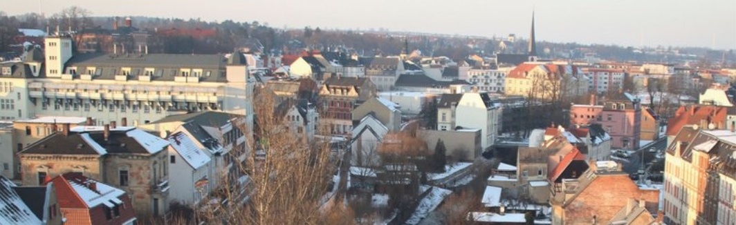 Ansicht der Stadt Crimmitschau